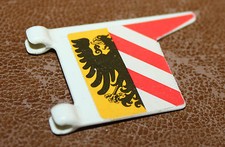 Playmobil accessoire vintage drapeau aigle chevalier moyen âge 3409 3380 ref hh