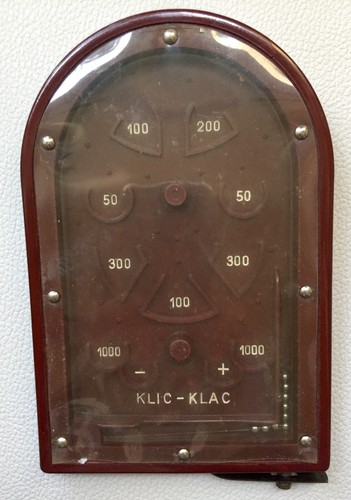 Jeu ancien klic klac - major, en