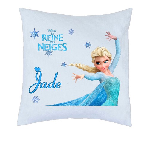 Coussin reine des neiges - coussin,
