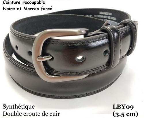 Ceinture homme femme - femme, noire
