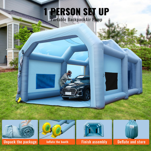 Cabine peinture gonflable - cabine, de