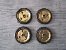 MECCANO: 4 poulies sans  moyeu