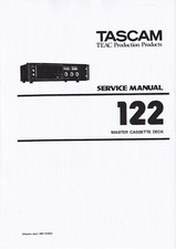 Manuel De Service Pour Tascam