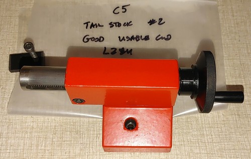 Emco compact lathe tailstock - 5,