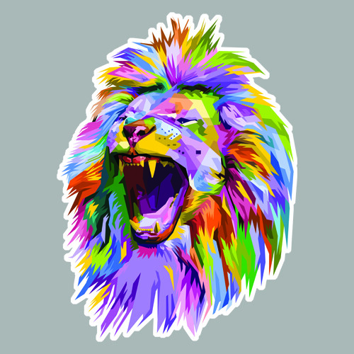 Tete lion roi jungle - tete,