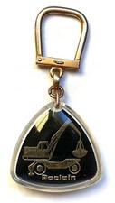 PORTE-CLÉS BOURBON EXCAVATRICE TY 45 POCLAIN BTP BULLDOZER TRACTOPELLE KEY RING