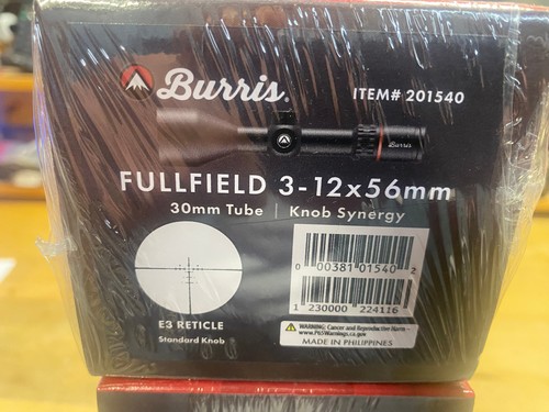 Burris fullfield 12x56mm - burris, 3-12x56mm