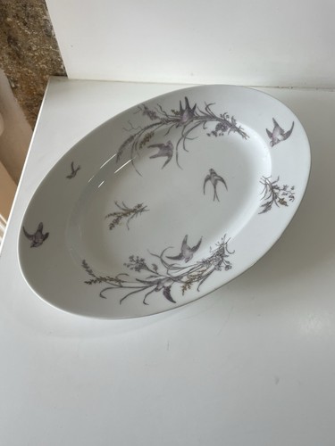 Grand plat service décors - grand, de
