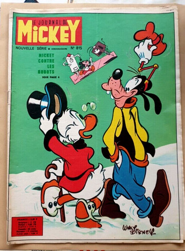 Journal mickey 815 - mickey, du