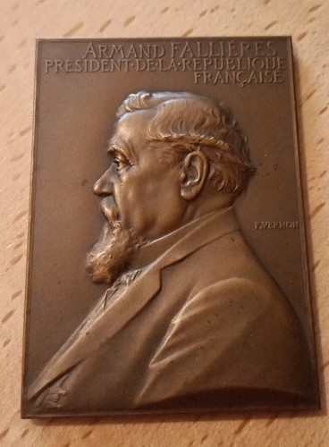 Medaille bronze armand - medaille,