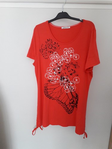 Tunique orange pour - femme,