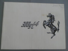 FERRARI 308 GT4 DINO - 1977 ? catalogue brochure katalog prospekt dépliant