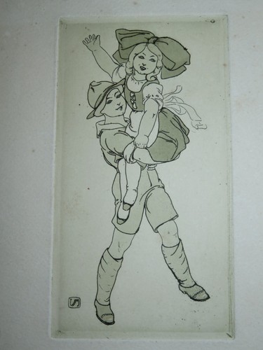 Ecole alsacienne gravure - alsacienne, xx