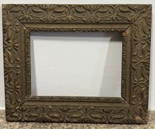 Cadre ancien à décors de frise 0P Feuillure: 13,5x18cm Vue: 12x16,5cm