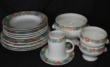 * Porcelaine APILCO APHRODITE - FRAPPIER Lot assiettes.. (état neuf) x15 pièces
