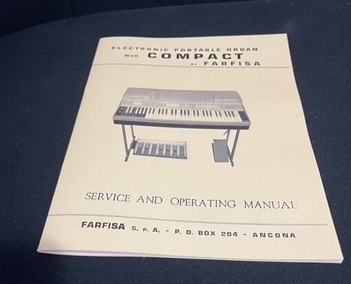 Farfisa compact organ - compact,