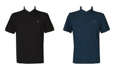 Polo homme manches courtes col