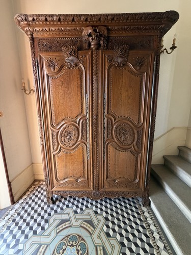 Ancienne armoire mariage - ancienne, de