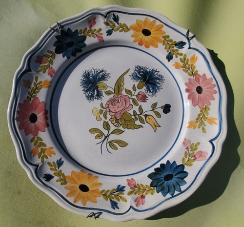 Assiette vintage faïence - vintage,