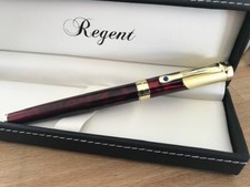 Stylo roller noir avec filets