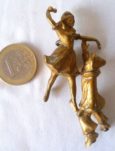 Bronze doré miniature 1900 - bronze,