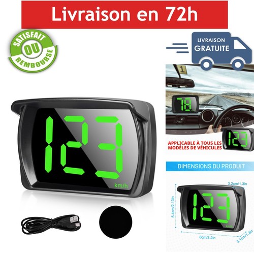 Afficheur tête haute gps - afficheur,