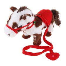 Cheval en peluche électrique