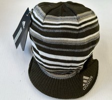6025/162 ADIDAS Bonnet Homme Garçon Avec Visière Hiver Laine