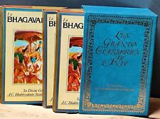 Les Grands Classiques De l'Inde : La BHAGAVAD-GITA " Telle Qu'elle Est "coffret