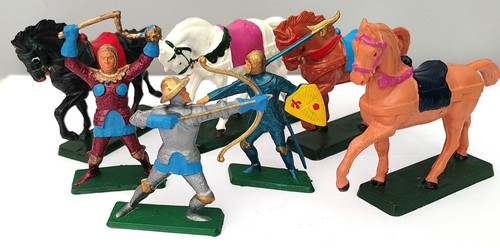 Lot guerriers 4 chevaux - 3,