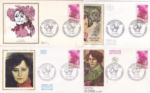 Lot enveloppes 1er jour - 4,