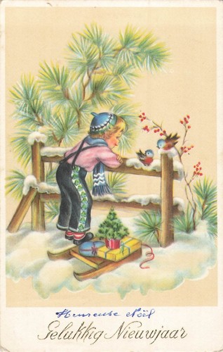 Illustree gelukkig - cp,