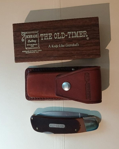 Vintage schrade old timer - old,
