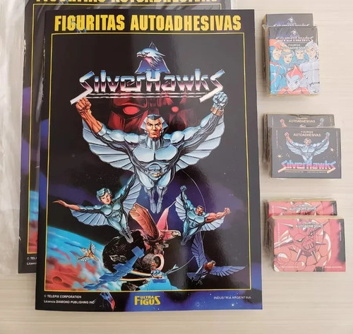 Album figuritas silverhawks - album,