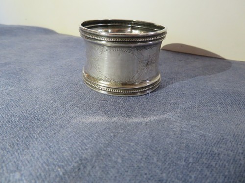 Rond serviette argent - serviette,