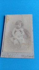 PHOTO  CDV ENFANT BÉBÉ