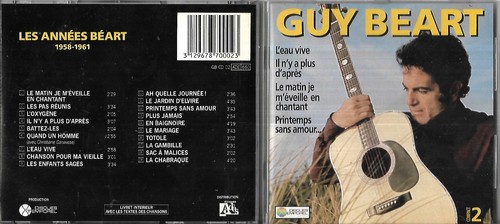 Titres guy beart les - cd,
