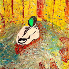 Huile sur toile jost - ,, b