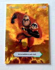 KAKAWOW COSMOS DISNEY 100 PUZZLE CARD MR.INCREDIBLE & JACK JACK CDQ-DS-41