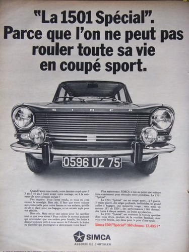 Publicité presse 1968 - presse,