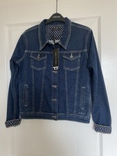 Jolie Veste En Jeans Mise Au Green Taille 36/38 Neuve Étiquettée