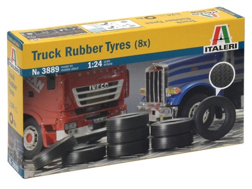 Italeri pneus camion - 8x, de