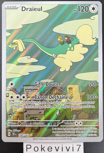 Carte pokemon draïeul 184 - pokemon, 184/162