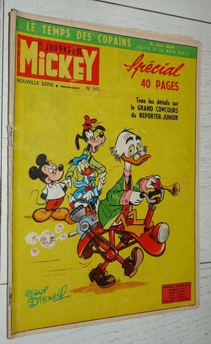 Journal mickey disney 1962 - mickey,