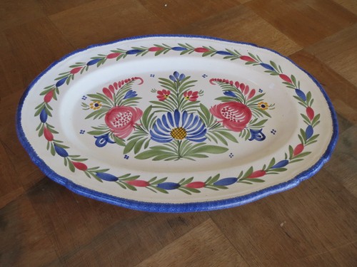 Ancien grand plat - , en