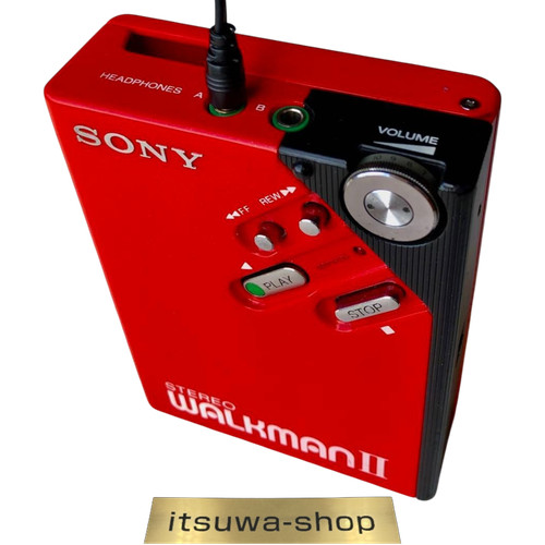 Walkman cassette rouge sony - rouge,