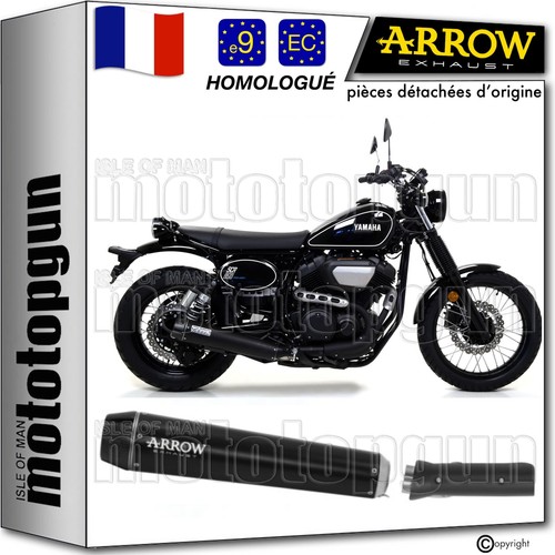 Arrow pot echappement approuve - arrow,