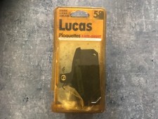 jeu plaquettes de frein avant  lucas GDB632 renault 5 R5 alipne 12 R12 TS