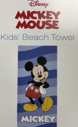 Mickey mouse beach towel super - mouse,