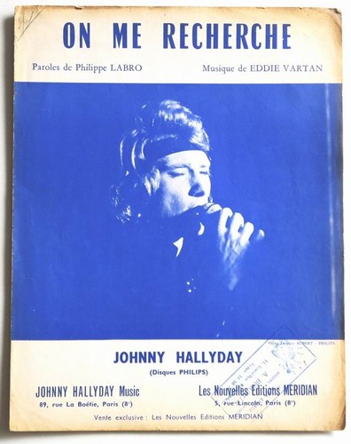 Partition vintage sheet music